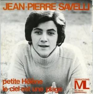 Pochette de Petite Hélène / Le ciel est une plage de Jean-Pierre Savelli