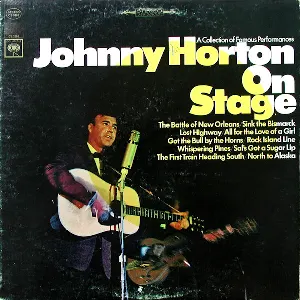 Pochette de Johnny Horton on Stage de Johnny Horton