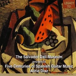 Pochette de Five Centuries of Spanish Guitar Music de Alirio Díaz