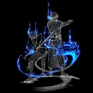 Pochette de CALL / Blue Echo de Hiroyuki Sawano