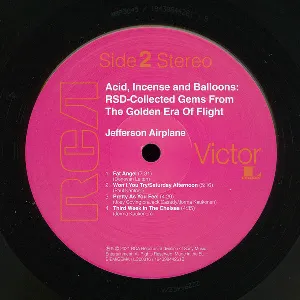 Pochette Acid, Incense And Balloons: RSD Collected Gems From The Golden Era Of Flight