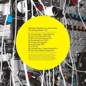 Pochette de The Analog Session de Alexander Robotnick