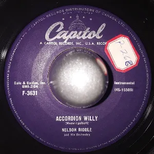 Pochette de Holiday in Naples / Accordion Willy de Nelson Riddle and His Orchestra