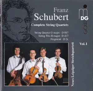 Pochette Complete String Quartets, Volume 1: String Quartet in G major D. 887 / String Trio in B major, D. 471 / Fragment, D. 2c