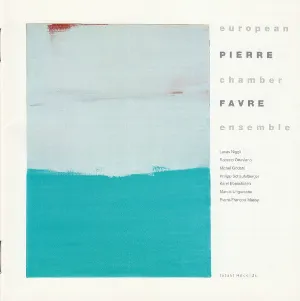 Pochette de Pierre Favre, European Chamber Ensemble de Michel Godard - Pierre Favre