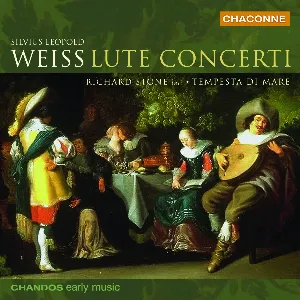Pochette de Lute Concerti de Sylvius Leopold Weiss