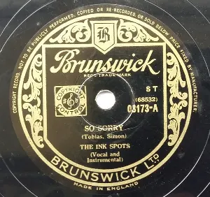 Pochette de So Sorry / Ring, Telephone, Ring de The Ink Spots
