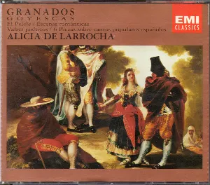 Pochette de Goyescas de Alicia de Larrocha - Enrique Granados