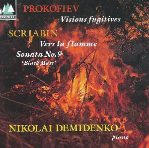 Pochette Scriabin: Verse la flamme / Sonata no. 9 / Prokofiev: Visions fugitives