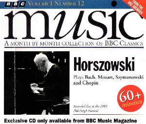 Pochette BBC Music, Volume 1, Number 12: Horszowski plays Bach, Mozart, Szymanowski and Chopin