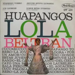 Pochette de Huapangos de Lola Beltrán