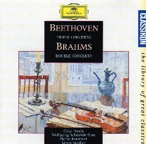 Pochette Beethoven: Triple Concerto / Brahms: Double Concerto