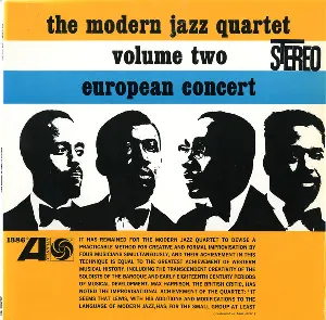 Pochette de European Concert, Volume Two de The Modern Jazz Quartet