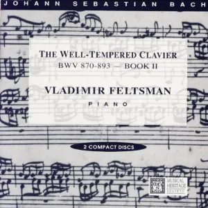 Pochette The Well-Tempered Clavier, Book II, BWV 870-893