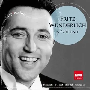 Pochette de Fritz Wunderlich - A Portrait de Fritz Wunderlich