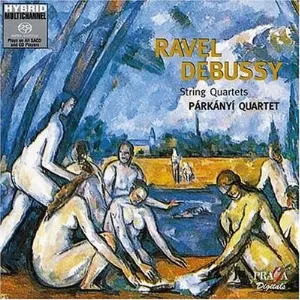 Pochette de Quatuors à cordes de Maurice Ravel - Claude Debussy