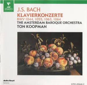 Pochette de Klavierkonzerte 1044, 1055, 1063, 1064 de Ton Koopman - Amsterdam Baroque Orchestra