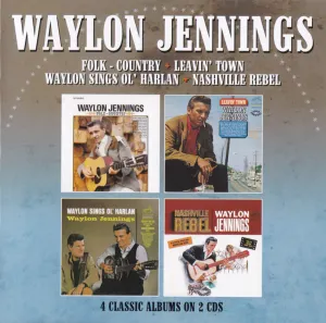 Pochette de 4 Classic Albums de Waylon Jennings