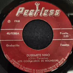 Pochette de Duérmete niño / Pompó manteca de Los Corraleros de Majagual