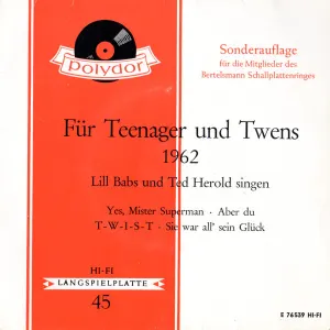 Pochette de Für Teenager und Twens 1962 de Ted Herold