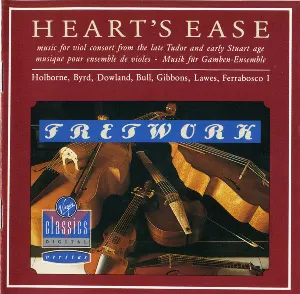 Pochette de Heart's Ease: Music for viol consort from the late Tudor and early Stuart age de Fretwork