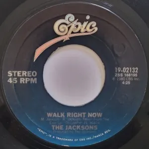 Pochette de Walk Right Now de The Jacksons