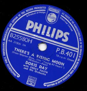 Pochette There's a Rising Moon / Hold Me in Your Arms