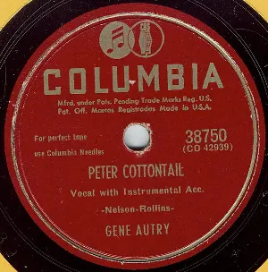 Pochette Peter Cottontail / The Funny Little Bunny