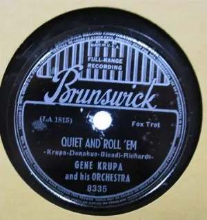 Pochette de Quiet and Roll 'em / The Madam Swings It de Gene Krupa and His Orchestra