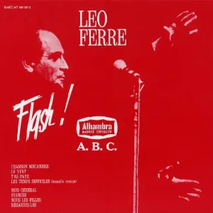 Pochette de Flash ! Alhambra A.B.C. de Léo Ferré