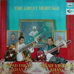 Pochette de The Great Heritage de Imrat Khan - Vilayat Khan