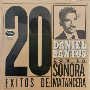 Pochette de 20 éxitos de Daniel Santos con La Sonora Matancera de La Sonora Matancera