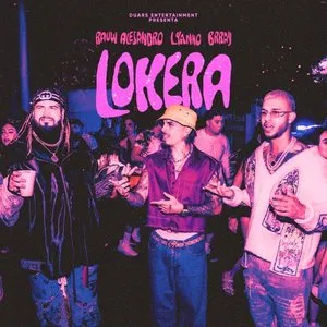 Pochette de LOKERA de Rauw Alejandro - Brray - Lyanno