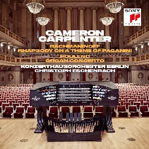 Pochette Rachmaninoff: Rhapsody on a Theme of Paganini / Poulenc: Organ Concerto
