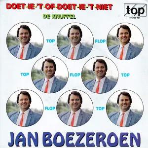 Pochette de Doet ie ’t of doet ie ’t niet / De knuffel de Jan Boezeroen