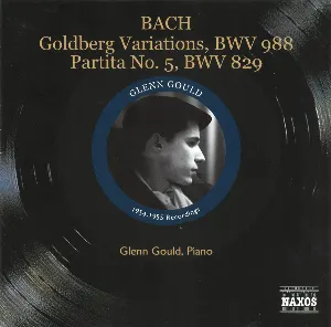 Pochette Goldberg Variations, BWV 988 / Partita no. 5, BWV 829
