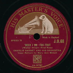 Pochette de 'Deed I Do / Birmingham Breakdown de Charlie Barnet and His Orchestra