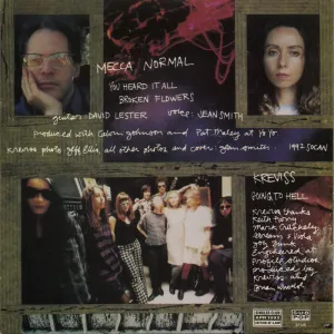 Pochette de You Heard It All / Broken Flowers / Going to Hell de Mecca Normal