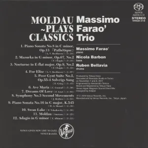 Pochette de Moldau plays classics de Massimo Faraò Trio