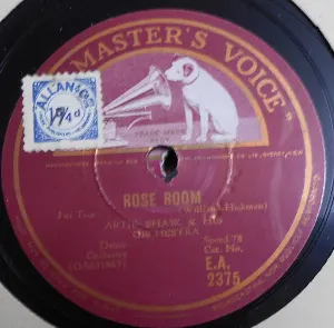 Pochette de Rose Room / Why Begin Again? de Artie Shaw and His Orchestra
