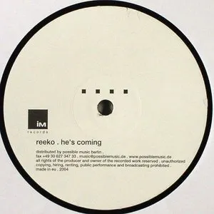 Pochette de He's Coming de Reeko