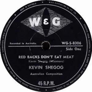 Pochette de Red Backs Don’t Eat Meat de Kevin Shegog