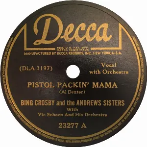 Pochette Pistol Packin’ Mama / Vict’ry Polka