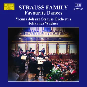 Pochette de Strauss Family: Favourite Dances de Wiener Johann Strauss Orchester - Johannes Wildner
