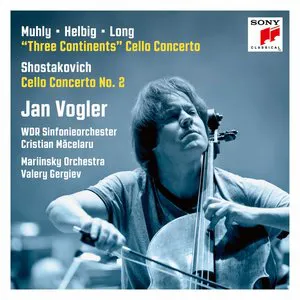 Pochette Muhly, Helbig, Long: Three Continents / Shostakovich: Cello Concerto no. 2