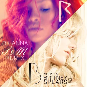 Pochette de S&M (remix) de Rihanna