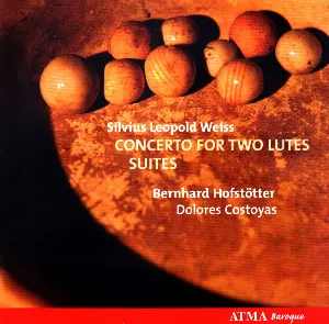 Pochette de Concerto for Two Lutes / Suites de Sylvius Leopold Weiss