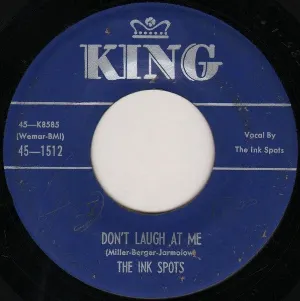 Pochette de Don't Laugh at Me / Keep It Movin' de The Ink Spots