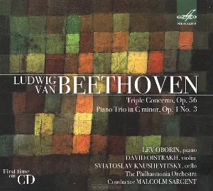 Pochette Beethoven: Triple Concerto, Op. 56; Piano Trio in C Minor, Op.1 No. 3
