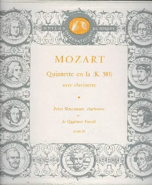 Pochette Quintette en la (K. 581) avec clarinette